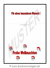 Geldscheinkarte Weihnachten Vorlage Geldgeschenk